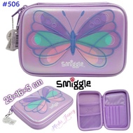 UNGU Smiggle Butterfly Purple Pencil Case/Girls Purple Butterfly Smiggle Pencil Case/Smiggle Fairly Girl Pencil Case