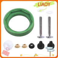 LIAOY Toilet Tank Flush Valve, AS738756-0070A Durable Toilet Coupling Kit, Spare Parts Repairing Universal Toilet Seal Gasket for AS738756-0070A