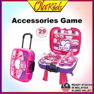 OLAKIDS 5 in 1 Girls Pretend Play Make Up Set Toys Accessories Games Girl Toy Birthday Present