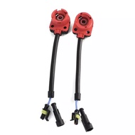 pl_auto 2pcs D2 D2S D4C D4R HID Wire Connector Socket Plug Adapter Converter