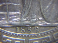 1899年英國不列顛尼亞女神(Britannia站洋)大壽壹圓貿易銀幣 British Trade Dollar (英女皇維多利亞時期, Queen Victoria period)