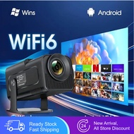 HY320mini Android Ultra HD 4K Projector Portable Home WIFI Bluetooth Wireless Projection Screen Port