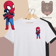**READY STOCK** Spiderman Hug Printed Graphic Short Sleeves T-Shirt Fashion/Oversize/Couple/Plus Siz
