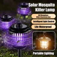Solar-Powered LED Bug Zapper & Landscape Light /2-in-1 Outdoor Mosquito Killer for Garden/Patio/Yard