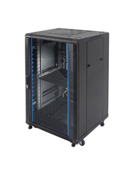Indorack Rak Server IR6020G-20U Standing Close Rack 19" 20U Glass Door