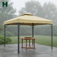[Homyl] SiaBiced Replacement Gazebo Canopy Protection Double Tier Canopy Top Waterproof Gazebo Roof 