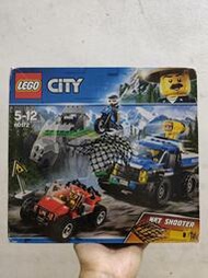LEGO樂高60172山地追擊 CITY城市警察男孩拼裝益智
