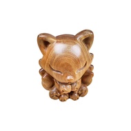 Sandalwood 9-Tailed Fox Display