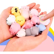 10pcs Squishy Kit Soft Squeeking Mochi Anti Stress Toy