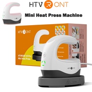 HTVRONT 220V Heat Press Mini Heat Press Machine Small Heat Press Mini Iron for Crafts Auto Shut-Off 