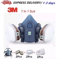 Original 3M Mask Respiratory 7502 Penutup Hidung Respirator