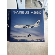 [Ready Stock] PH 1/400 Malaysia Airlines A380 9M-MNB Slightly Upside Down Other Measurements Flawles