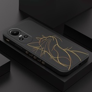 Graceful Cat Phone Case For Vivo Y400 Y100 Y05 Y04 Y39 Y29 Y19S Y28 Y76 Y36 Y72 Y50 Y22S Y21 Y20 Y20