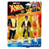 Hasbro Marvel Legends 97 Version X-Men Sunspot 6 Inches