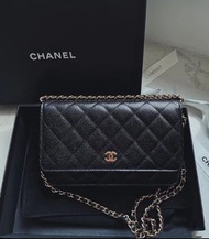 Chanel WOC 金扣 99%New