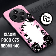 Glossy Softcase poco C75/case REDMI 14C Girls/casing poco C75/Case REDMI 14C glitter/case poco c75