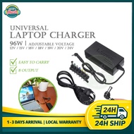 96W Universal Laptop Charger Laptop Notebook Adapter Power Supply 12V-24V With Connector Adaptor