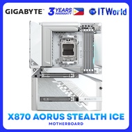 X870 AORUS STEALTH ICE AMD X870 ATX Motherboard GA-X870-A-STEALTH-ICE itw