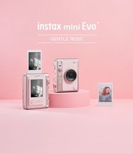 Fujifilm  instax mini Evo Gentle Rose
Edition 柔粉玫瑰限量版即影即有相机, 全新美國平行進口