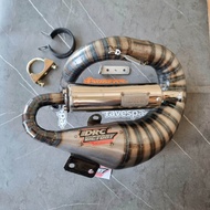 Knalpot Vespa Drc Racing PTS Spesial Smallframe Lumaca Udang