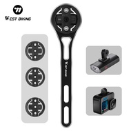 WEST BIKING Integrated Handlebar Speedometer Bracket Compatible With Wahoo/Armin/XOSS/Bryton Base Co