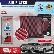 OTP Performance COMPATIBLE WITH BMW X3 X4 X5 X6 740i 535i 3.0L 535i F10 F11 3.0 L6 K&N Drop in Air F