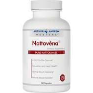 Arthur Andrew Medical, Nattovena, Pure Nattokinase Supplement, Double Strength 4,000 FUs per Capsule