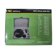 (16Pcs) 19mm - 127mm Hole Saw Set