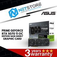 ASUS PRIME GEFORCE RTX 5070 TI OC EDITION 16GB GDDR7 GRAPHIC CARD -90YV0MF0-M0NA00