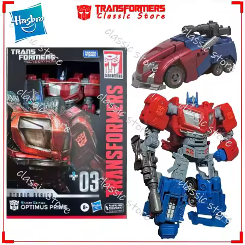 In Stock Classic Transformers Toys Gamer Edition Deluxe Class WFC SS-GE-03 Optimus Prime Cybertron A