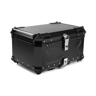 New technology 65L Motorcycle Tail Boxes Hard Aluminum Waterproof Motor Storage Bag Easy To Install 