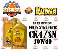 CK/SN 10W40 VOLGA DIESEL FULLY SYNTHETIC OIL 4 Liters