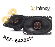 🔥原廠🔥【Infinity 哈曼】REF-6432cfx 車用喇叭 4*6吋 汽車音響 二音路 135W 同軸喇叭 公司貨