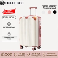 BoldEdge "ValetShield"20/24 Inch Luggage Lightweight waterproof Luggage Travel Bag 7kg Trolley Cas