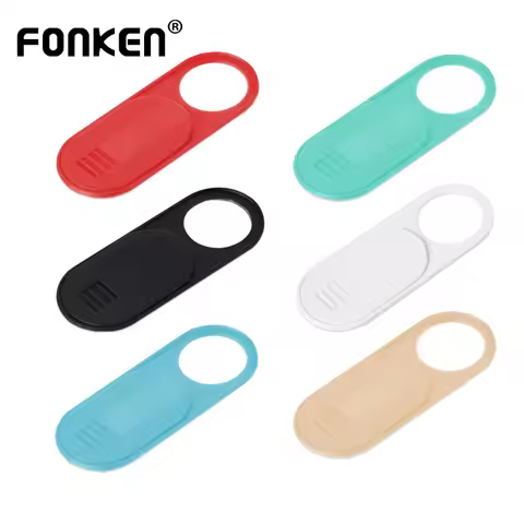 FONKEN Webcam Cover Mobile Phone Privacy Sticker Protective Cover Notebook Lens Shutter Webcame Came