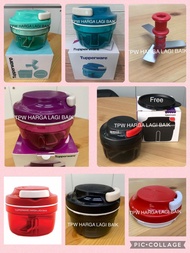 Tupperware Turbo Chopper Merah, Purple, Biru, Mint, Hitam (1) / Kitchenware