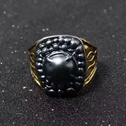 Game Dark Souls 3Soul Javier Open Ring Gwen Blue Faced Copper Ring