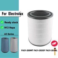 HEPA & Carbon Replacement Filter Fits Electrolux Flow A3 Series FA31-202GY Air Purifier