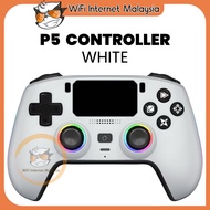 Permainan Kontroler P5 Bluetooth Wireless Gaming Controller Gamepad Joystick For P5 P4 P3 STEAM Game