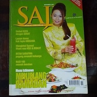 SAJI NOVEMBER 2001 MAJALAH TERPAKAI