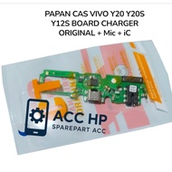 Flexible Charger Connector Vivo Y20 / Y20S Original Y12S/ Full TC + HF Components + Mic