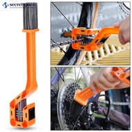 SECRETSPACE Multifunction Motorcycle Bicycle Chain Clean Brush Double Head Chain Cleaning Brush Chai