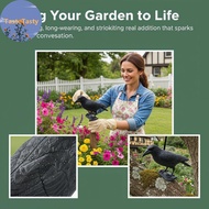 TasteTasty Crow Sculpt Effective Garden Device Deter Pigeons and Preserve Plants MY
