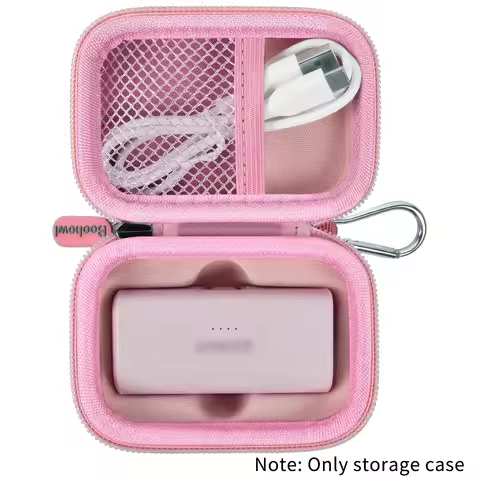 Case Compatible with Anker Nano Portable Charger Power Bank, 5,000 Mah, with Built-in Lightning Conn