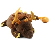67cm Genshin Impact Plush Toy Game Zhong Li Morax Dragon Toy Soft Stuffed Plushie Doll Pillow Home D