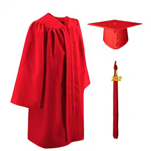 2025 Mortarboard Set Graduation Tassel Academic Hat Set 2023 Adult Graduation Dress University Degre