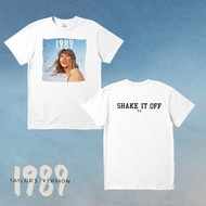 Taylor Swift 1989 (Taylor's Version) Cotton T-shirt Plus Size Men's and Women's Loose Print Short Sl