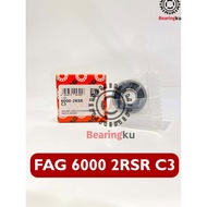 Ball Bearing FAG 6000 2RSR/C3 6000 2RS OriginalC3 10x26x8
