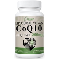 Liposomal CoQ10 800mg Ubiquinol Softgel, Max Absorption Ubiquinol Coenzyme Q10, Ubiquinol CoQ10 Supp