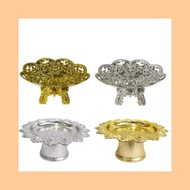 [Ready Stock] TECH99 Dulang Hantaran Plastic Murah Dulang Emas Hidangan Dessert Dulang Hantaran Pwek
